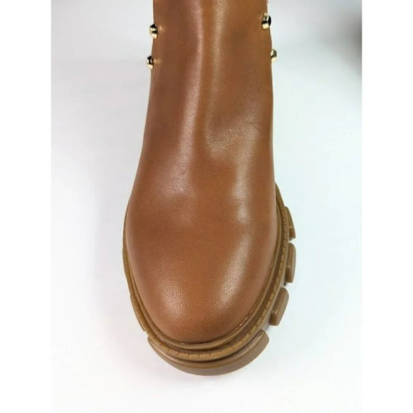 Michael Kors Women's Ridley Studded Lug-Sole Chelsea Booties Size 6 (MSRP $225) - Picture 4 of 12